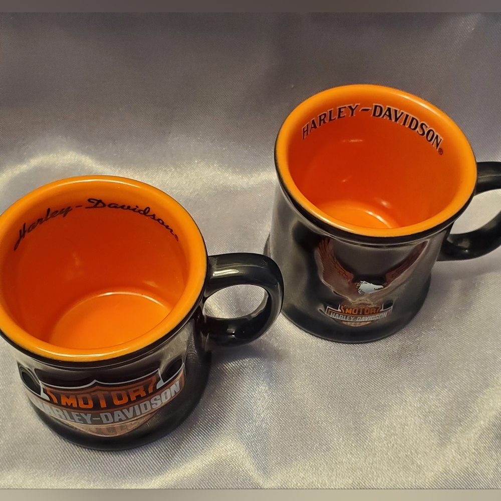 Harley-Davidson Shot Glass Mugs NWOT - Picture 2 of 4